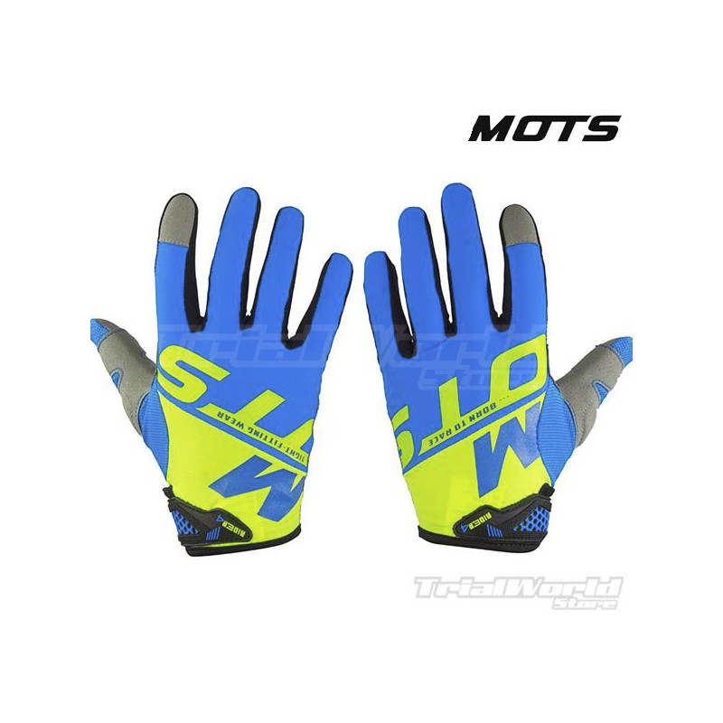MOTS Rider4 gloves blue