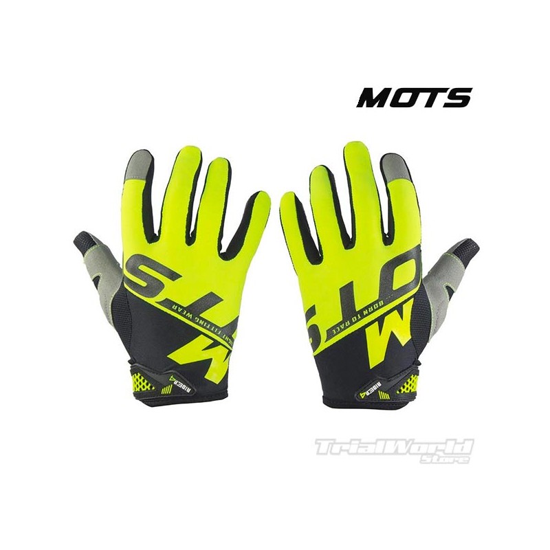 Gloves MOTS Rider4 yellow