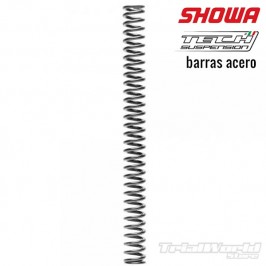 Molla della forcella Tech e Showa asta in acciaio da 39 mm