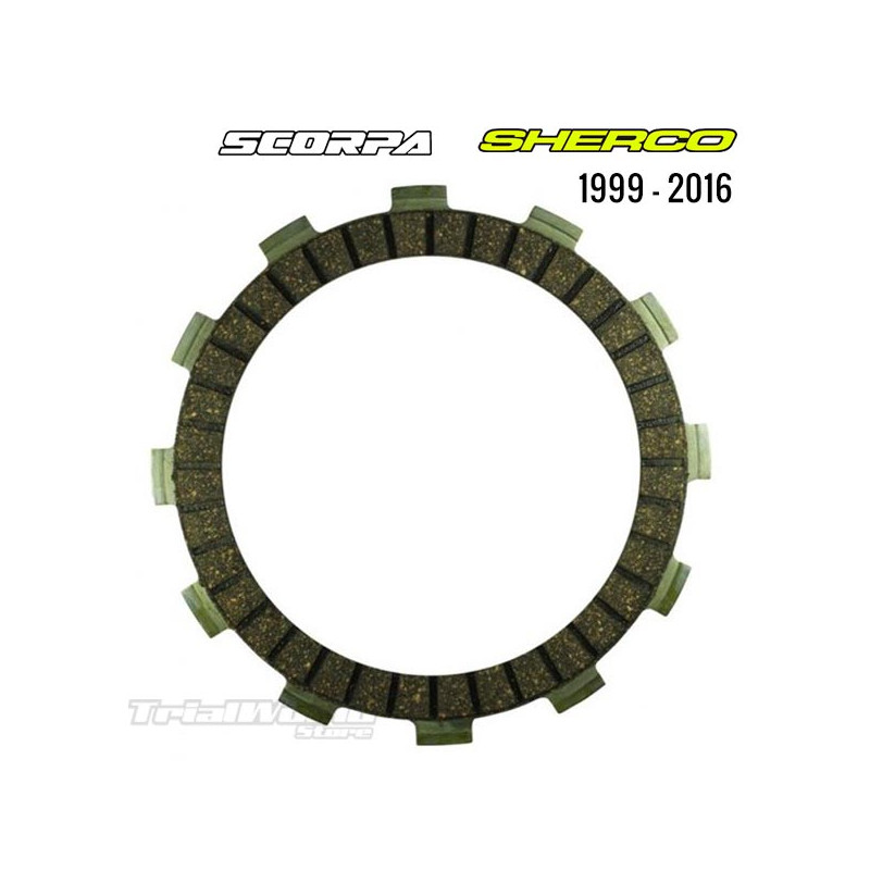 Sherco Clutch Disc KIT 1999 - 2016 / Scorpa 2015 and 2016