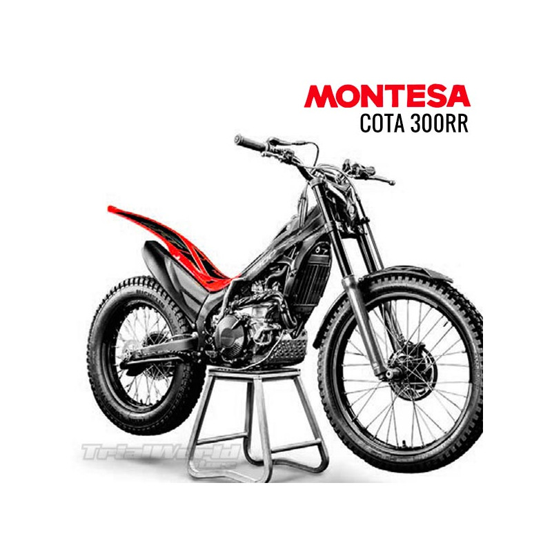 Rear mudguard sticker Montesa Cota 300RR