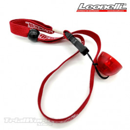 Man's waterproof strap Leonelli with semi-transparent magnet