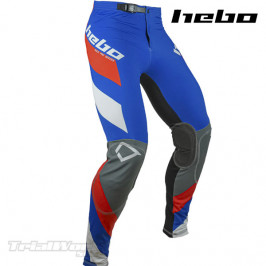 Pantalon Trial Hebo Race Pro IV Azul