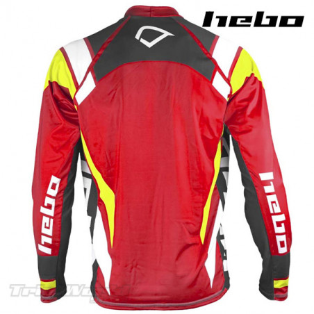 Camiseta Trial Hebo Race PRO IV rojo