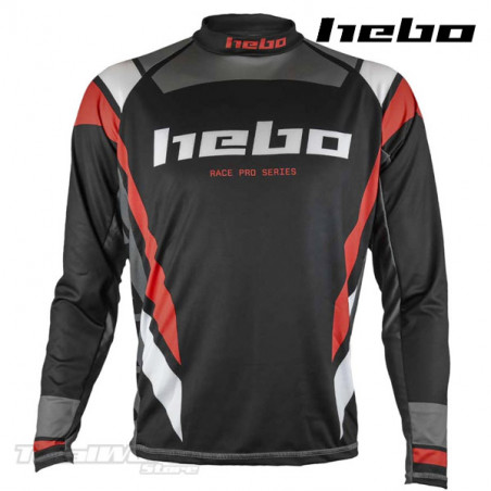 Camiseta Trial Hebo Race PRO IV negra