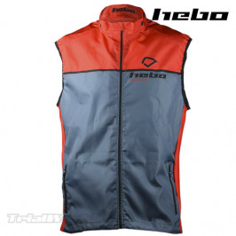 Hebo Line Trial Vest red-grey