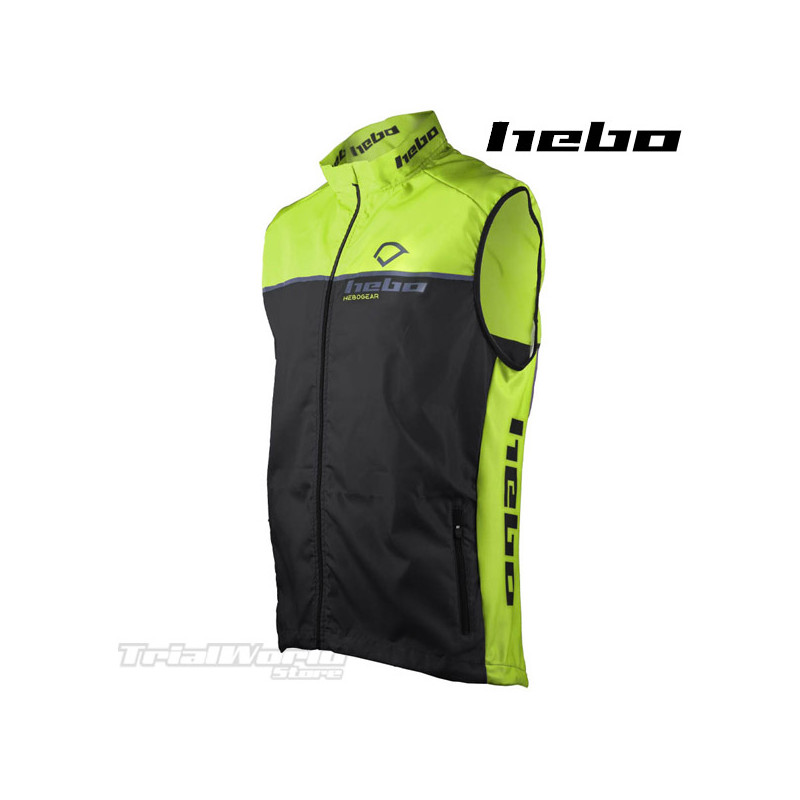 Hebo Line Trial Vest yellow color | Hebo Trial collection 2021