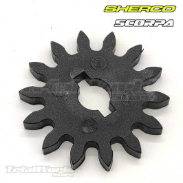 Pignon de pompe à eau en nylon Sherco et Scorpa