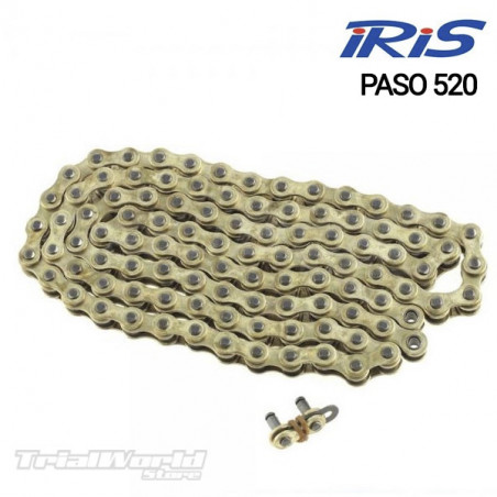 Chain Iris 520 RXL motorcycles from trial