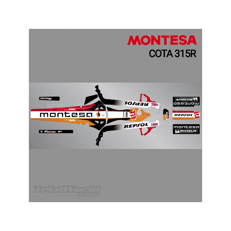 Stickers kit Montesa Cota 315R Repsol Edition