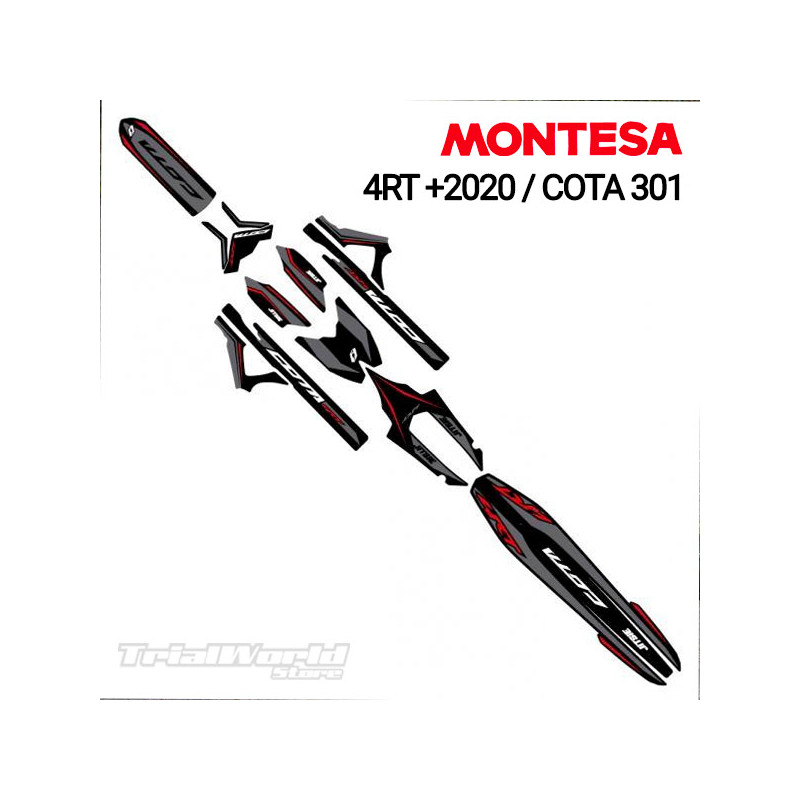 Kit adhesivos Montesa Cota 4RT / 301RR Stealth by Jitsie