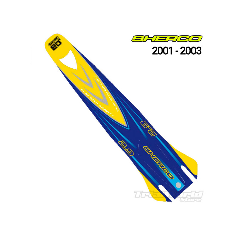 Rear mudguard sticker Sherco Trial 2001 - 2003 Trial
