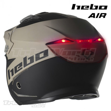 Helmet Hebo Zone 5 AIR We Trust White