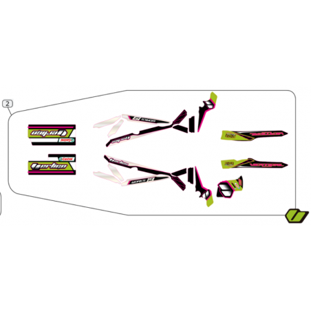 Vertigo Vertical protection sticker kit 2019