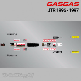 Stickers kit GasGas Contact JTR Trial 1996