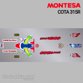 Kit adhesivos Montesa Cota 315R 1997 Colomer