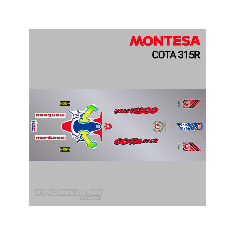 Kit adhesivos Montesa Cota 315R 1997 Colomer