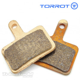 Plaquettes de frein avant et arrière Torrot T10 et T12