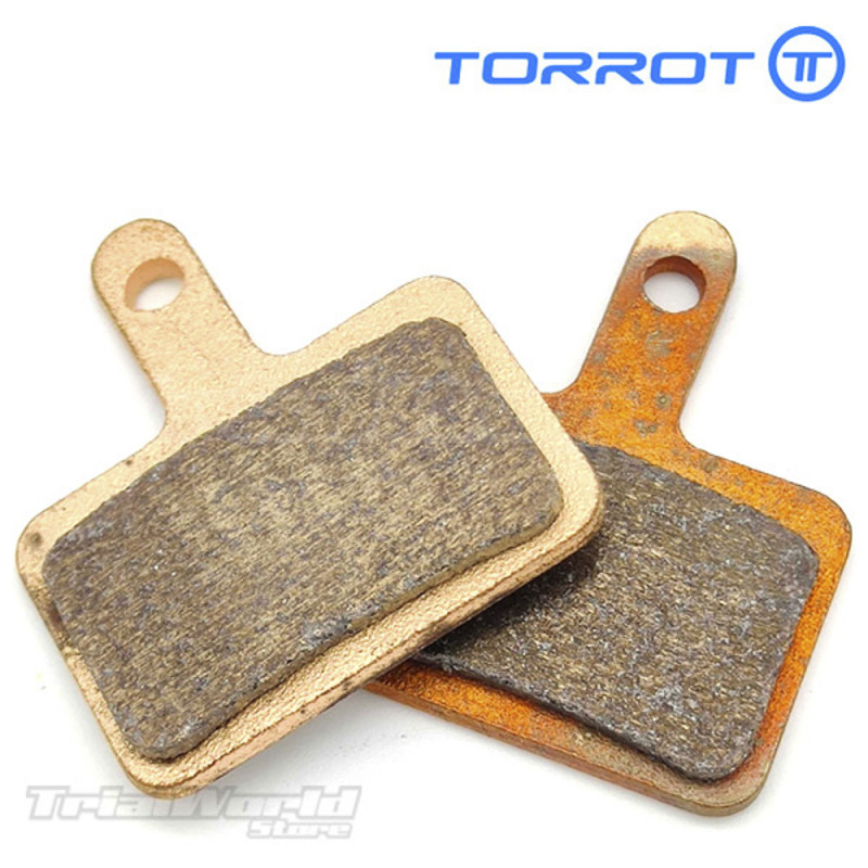 Front and rear brake pads Torrot T10...