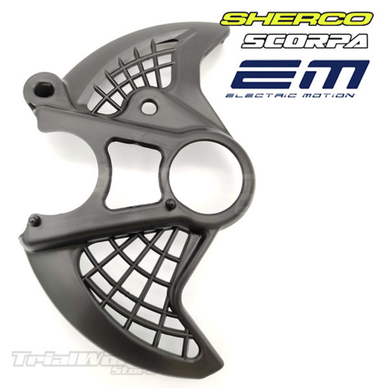Rear disc protector for Sherco, Scorpa and Electric Motion