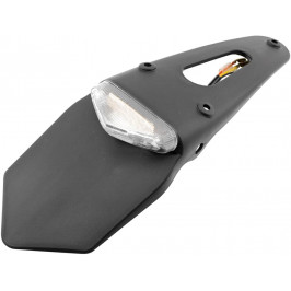 Support de plaque d'immatriculation avec projecteur universel
