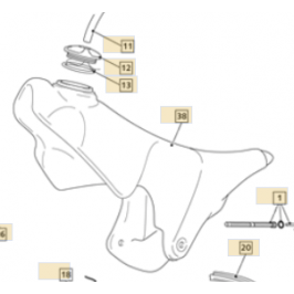 Réservoir de carburant Scorpa SR 2