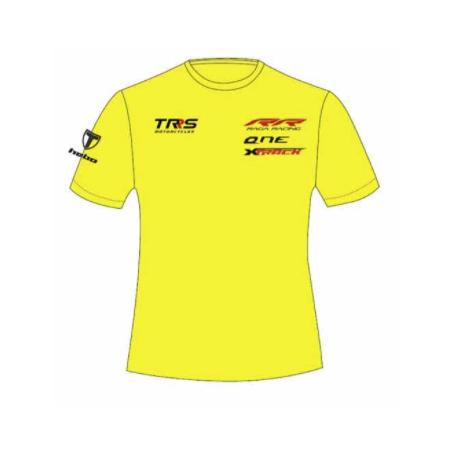 Camiseta Casual amarilla TRS Motorcycles
