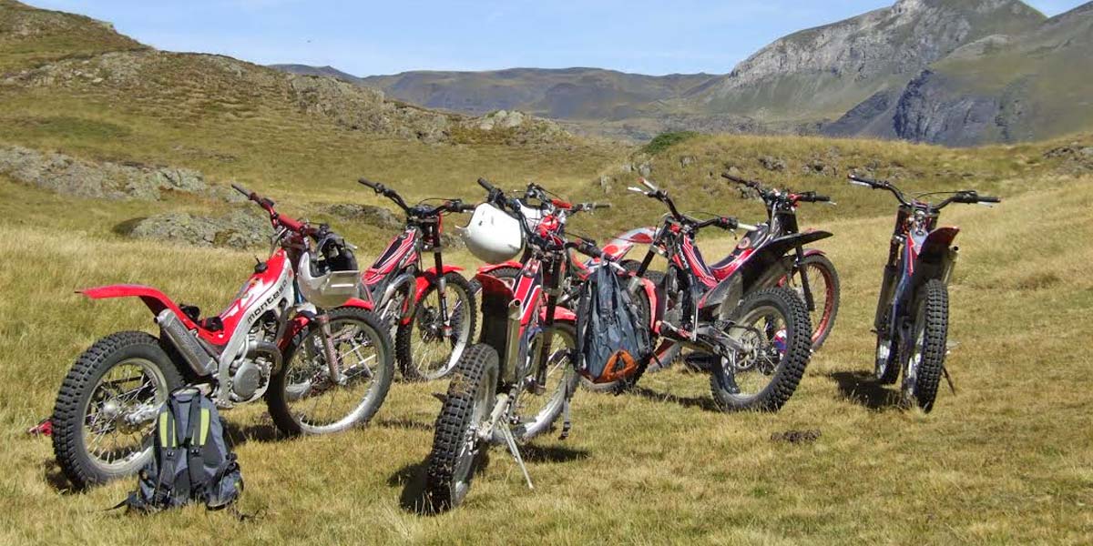 motos de trial montaña