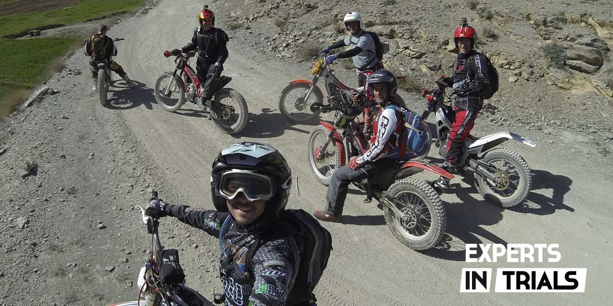 excursion moto de trial