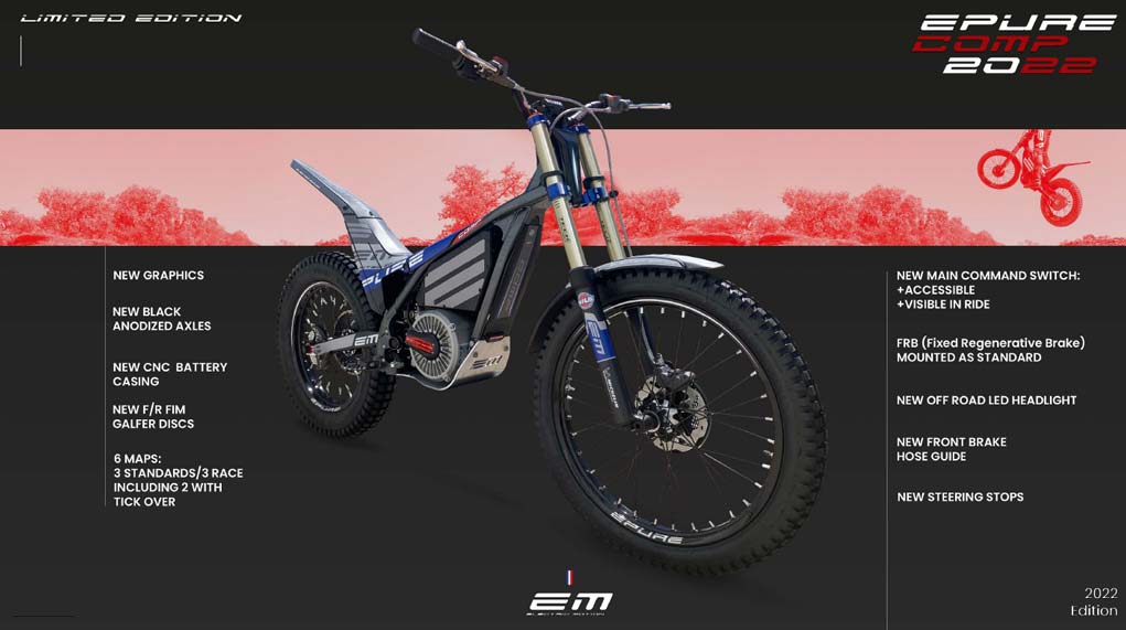 electric motion epure comp 2022 trial electrico