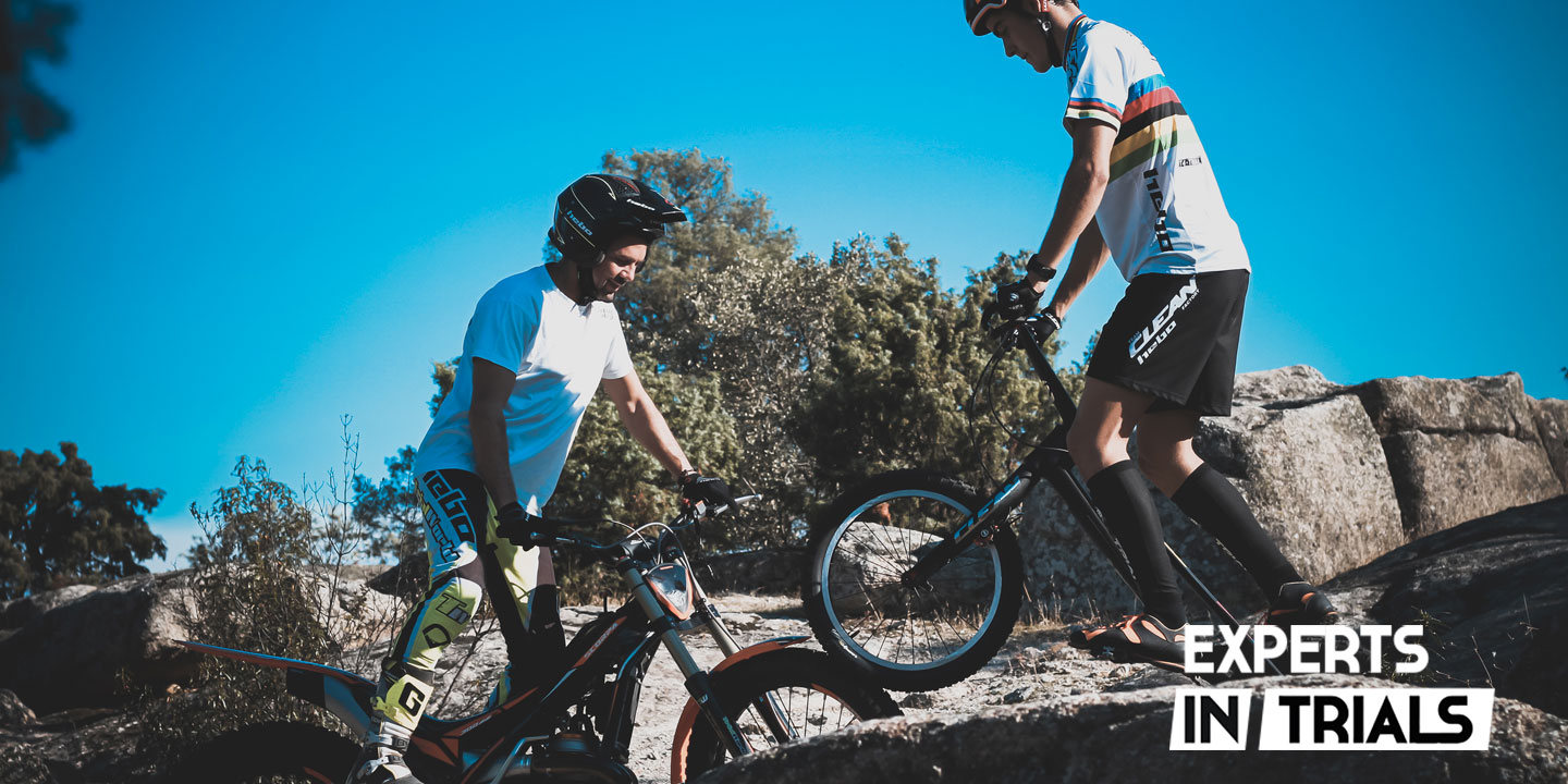 La técnica de trial en moto VS biketrial con el Campeón del Mundo