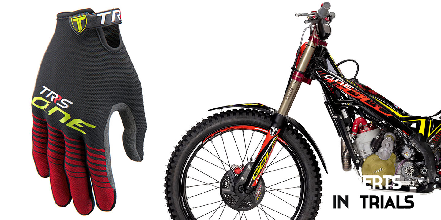 TRS Motorcycles presenta su gama oficial de guantes de trial TRRS
