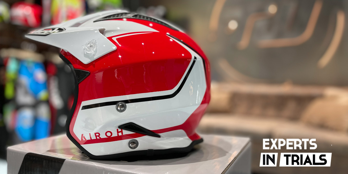 La gama de cascos de trial Airoh 2022 en Trialworld