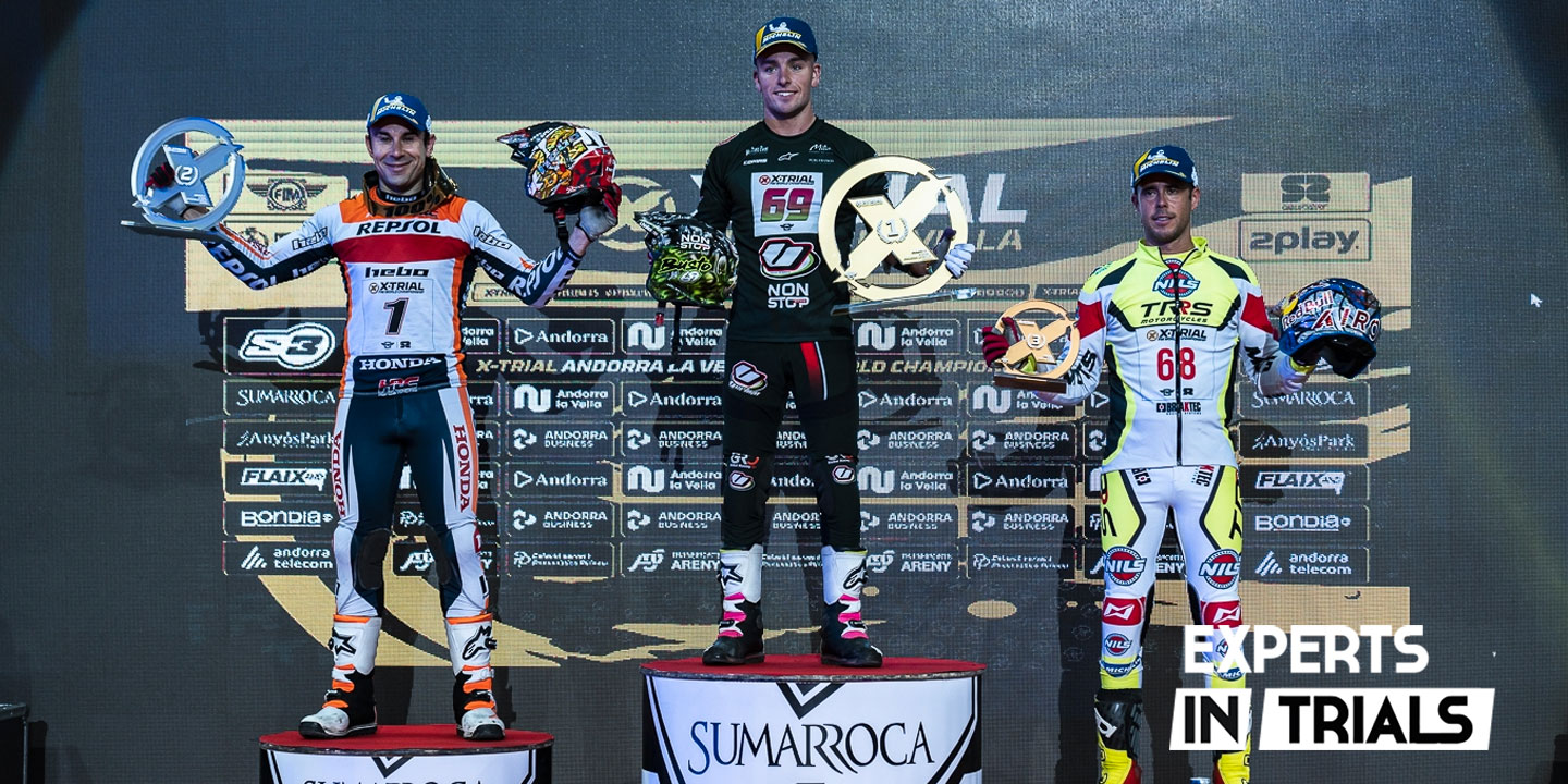 Jaime Busto cierra la temporada X-Trial con una victoria en Andorra