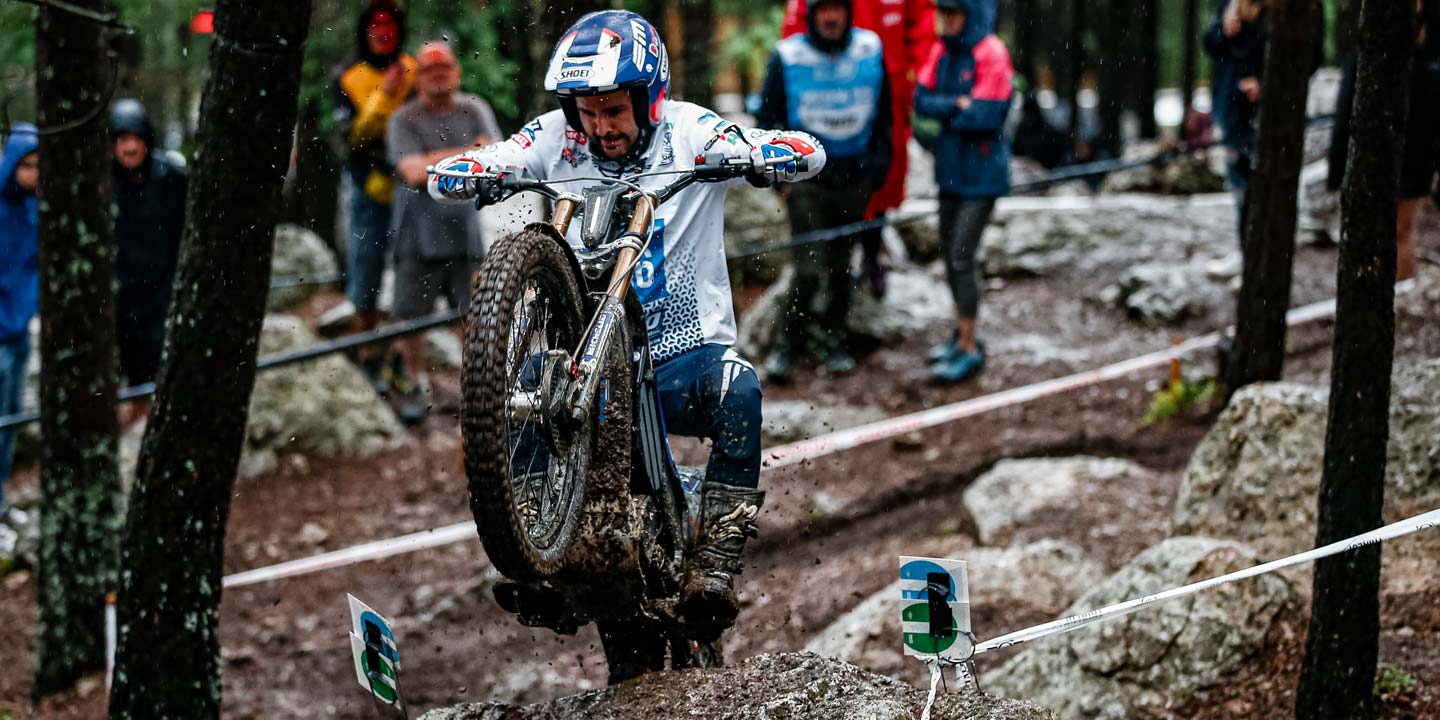 Historic result of an electric motorcycle in the trial world championship