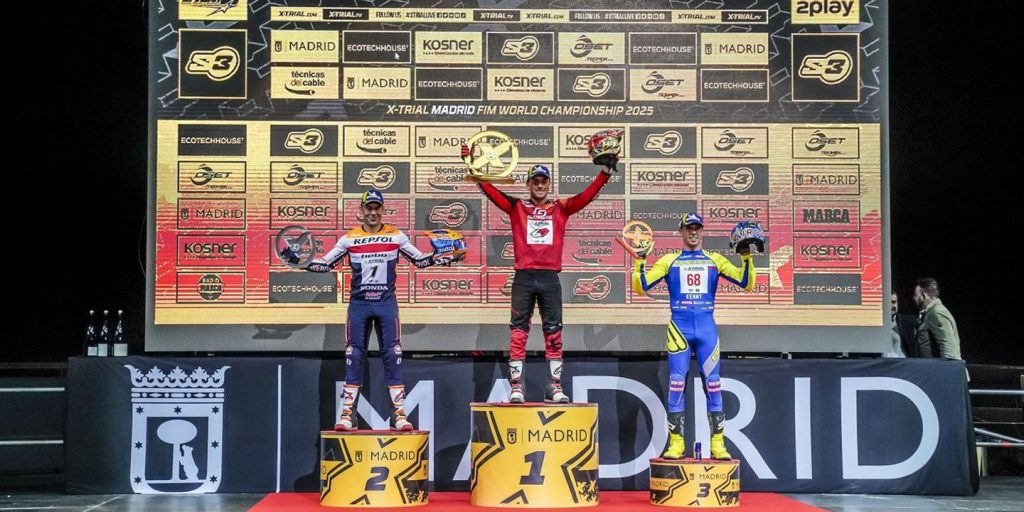 Podium XTrial Madrid 2024