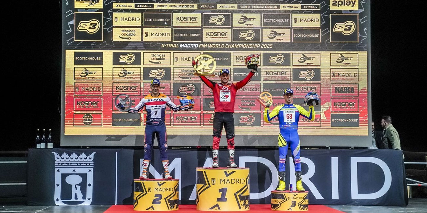 Podium XTrial Madrid 2024